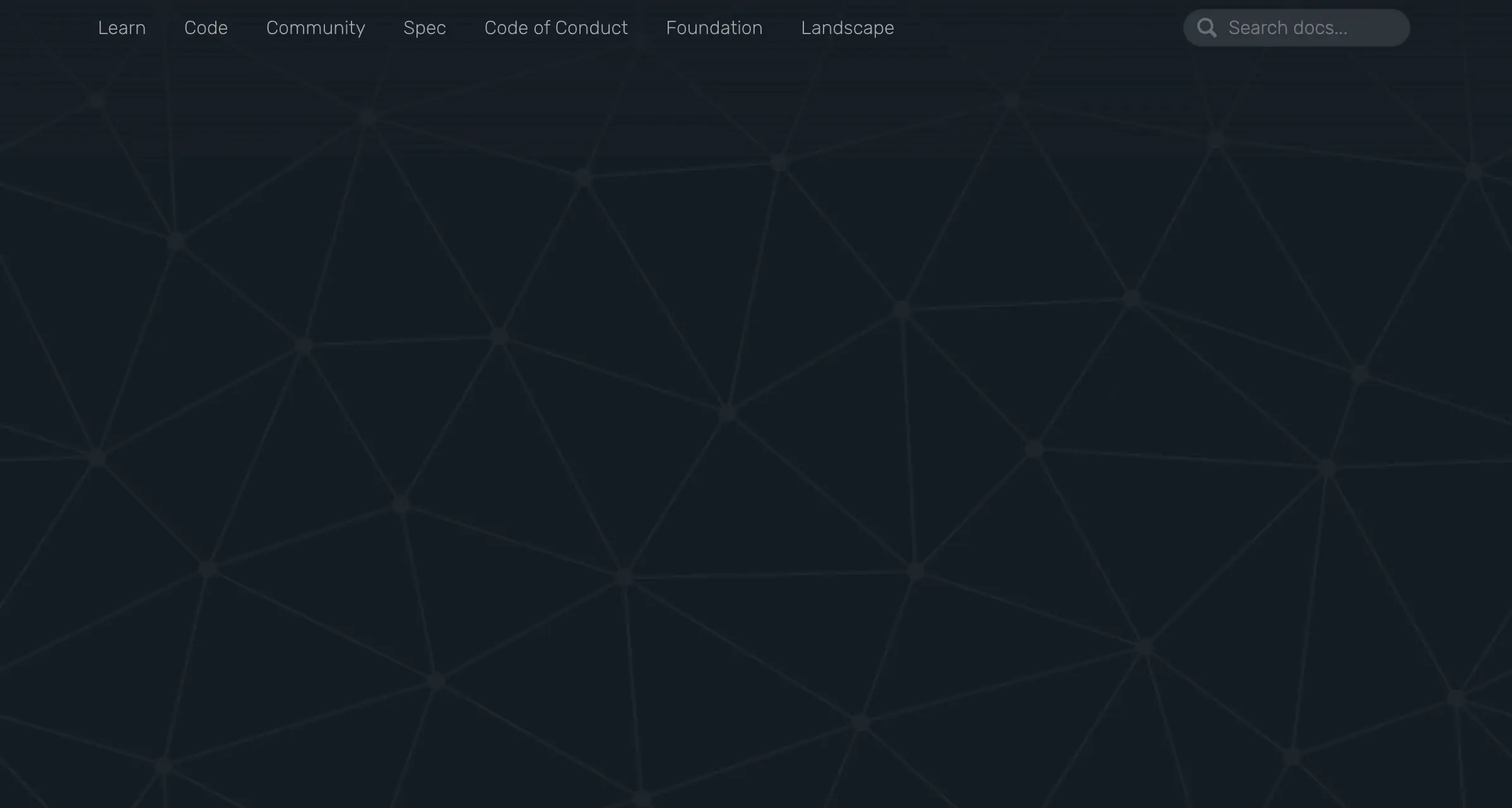 Screenshot of graphql.org v1 with Gatsby